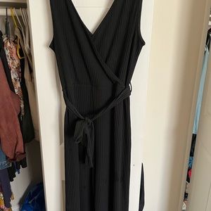 ASOS v neck jumpsuit, pleated